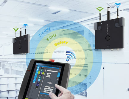 WIRELESS ROAMING FEATURE: MORE RANGE FOR WIRELESS OPERATION